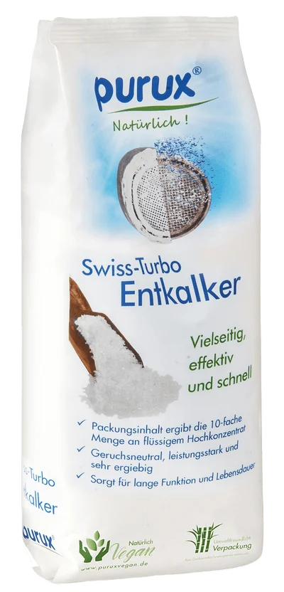 Entkalker Swiss Turbo 6kg, Granulat, Maximalkonzentrat Entkalkungsmittel