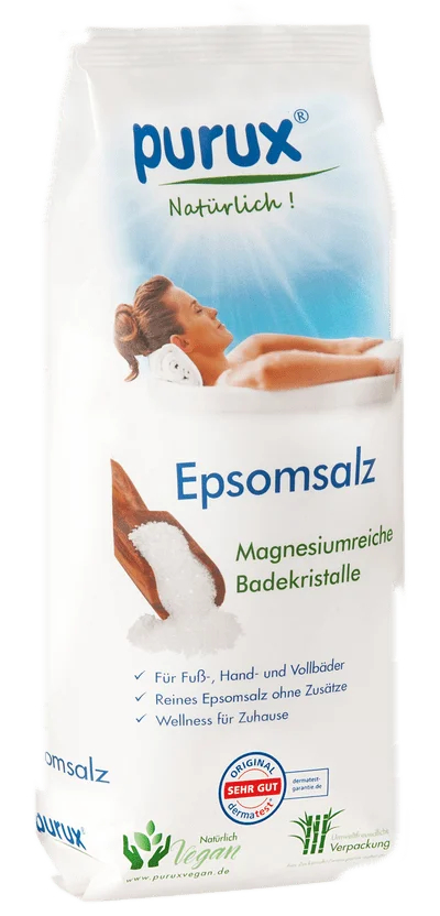 Epsom Salz Badesalz, Bittersalz, Magnesiumsulfat, 2,5  kg MgSO4 epsom salt